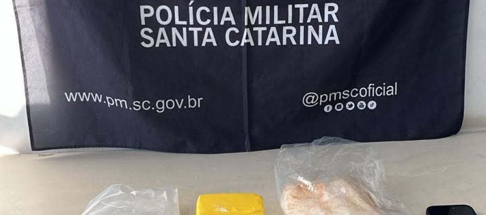 Ação da PM termina com prisão e apreensão de mais de do...