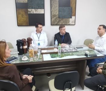 Administração de Balneário Gaivota recebe equipe do SESI SAÚDE para futuras parcerias