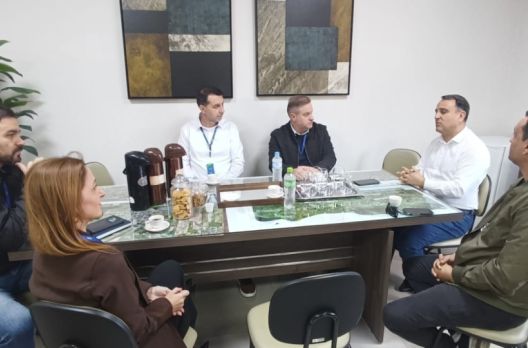 Administração de Balneário Gaivota recebe equipe do SESI SAÚDE para futuras parcerias