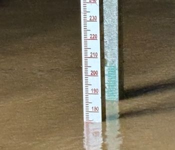 Defesa Civil e Prefeitura de Araranguá monitoram elevação do Rio após fortes chuvas