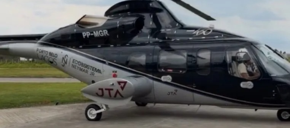 Possível sinal indica localização de helicóptero que le...