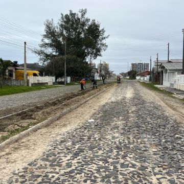 Balneário Arroio do Silva avança com reforma do Terminal Rodoviário e recapeamento da Avenida Antônio Prado
