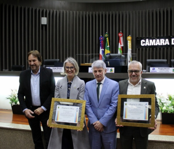 Unesc recebe Moção de Reconhecimento da Câmara de Vereadores pelos 58 anos de fundação e pelos sete anos em Araranguá