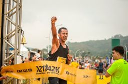 Araranguaense se destaca na maratona em Criciúma