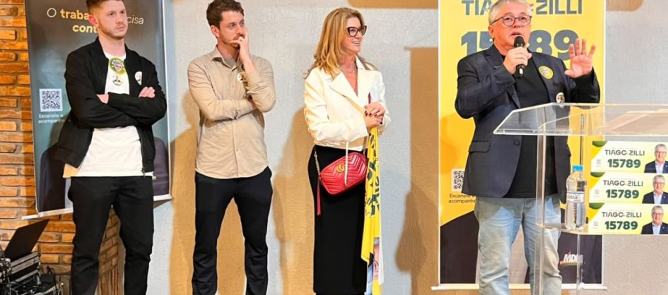 JOVENS COM TIAGO ZILLI: Evento mostra a força da campanha também com a juventude no Sul