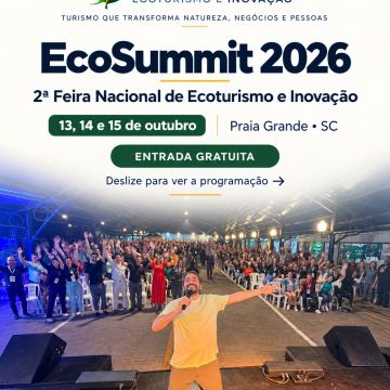 Praia Grande recebe feira nacional de ecoturismo e inovação com programação de destaque