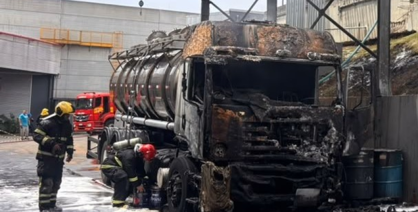 Sobe para 11 o número de atingidos por acidente na Anjo Tintas, em Criciúma