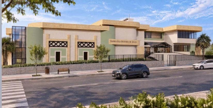 Projeto do Anfiteatro Célia Belizária é apresentado  à comunidade escolar