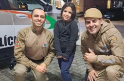 Policiais militares salvam criança de cinco anos vítima de engasgo em Maracajá