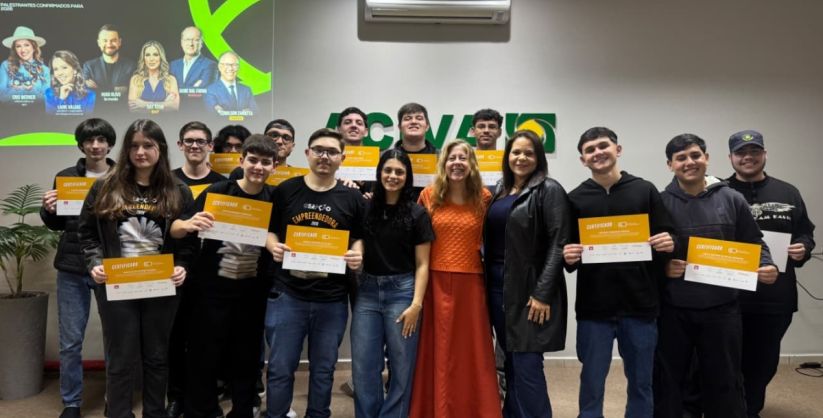 ACIVA celebra formatura de estudantes do IFSC no programa Geração Empreendedora