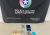 Homem é preso por tráfico de drogas após perseguição policial em Santa Rosa do Sul