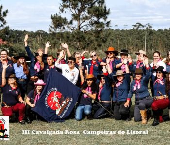 VI Cavalgada Rosa será realizada neste fim de semana em Balneário Arroio do Silva