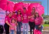 Meleiro reúne mais de 100 mulheres em caminhada do Outubro Rosa e anuncia evento com Laine Valgas
