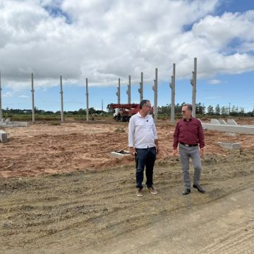 Governo de Maracajá inicia construção do Parque Municipal de Eventos