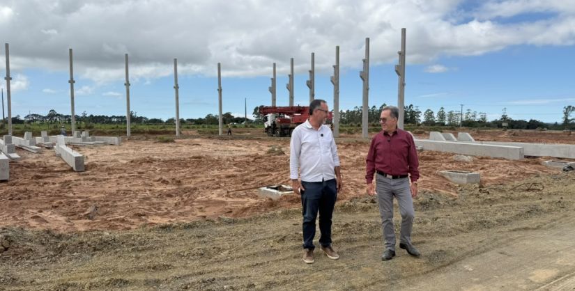 Governo de Maracajá inicia construção do Parque Municipal de Eventos