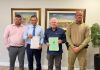 Em busca de recursos para segurança pública, infraestrutura e saúde em visita à Alesc