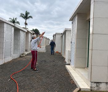 Administração de Maracajá prepara cemitério para Finados e estabelece prazo para limpeza de túmulos e capelas
