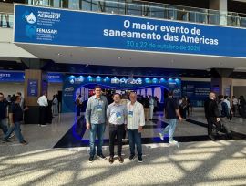 SAMAE de Araranguá participa da maior feira de saneamento ambiental da América Latina