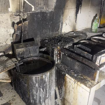 Incêndio em fritadeira de restaurante mobiliza Corpo de Bombeiros em Araranguá