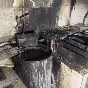 Incêndio em fritadeira de restaurante mobiliza Corpo de Bombeiros em Araranguá