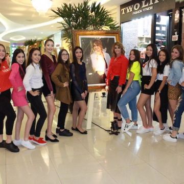 Exposição no Center Shopping apresenta em fotos, as Debutantes 2019 do Grêmio Fronteira