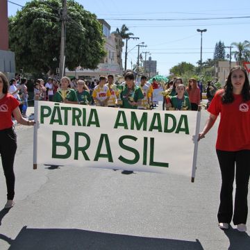 Educação trabalha na organização do Desfile da Pátria