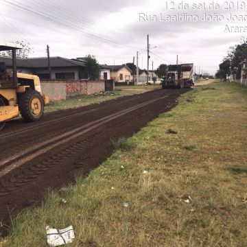 Centro e bairros têm trabalho forte na recuperação de vias