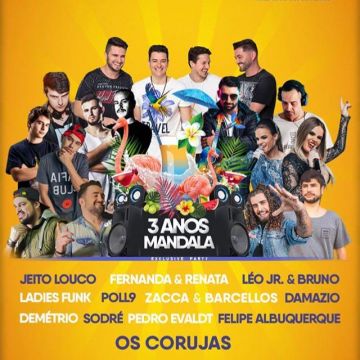 #BDAY do Mandala: a festa do ano!