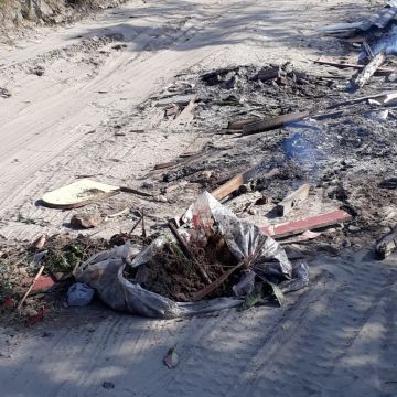 Prefeitura do Arroio repudia atitude de quem joga lixo na estrada geral do CT