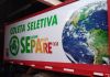 Coleta seletiva em Turvo