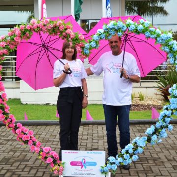 Comoção marca evento do Outubro Rosa em Morro Grande