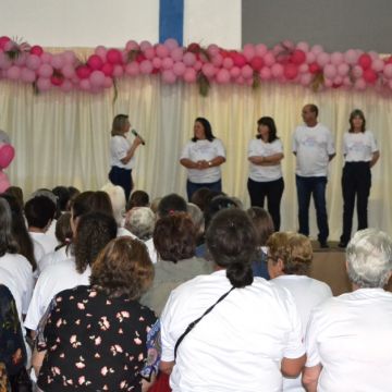 Comoção marca evento do Outubro Rosa em Morro Grande