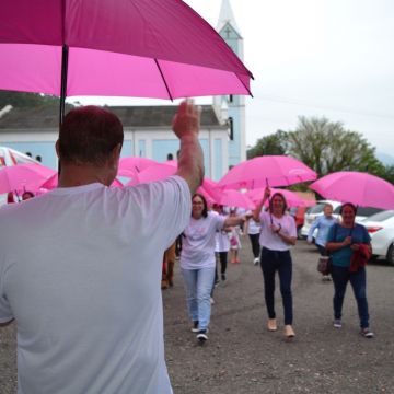 Comoção marca evento do Outubro Rosa em Morro Grande