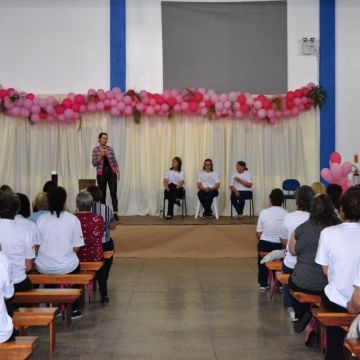 Comoção marca evento do Outubro Rosa em Morro Grande