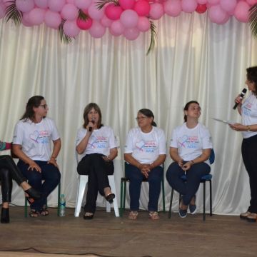 Comoção marca evento do Outubro Rosa em Morro Grande