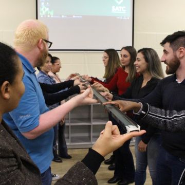 Workshop mostra lado inovador do novo curso de Administração Satc