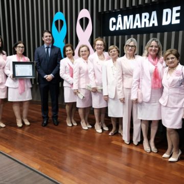 Vereadores homenageiam profissionais da saúde do município