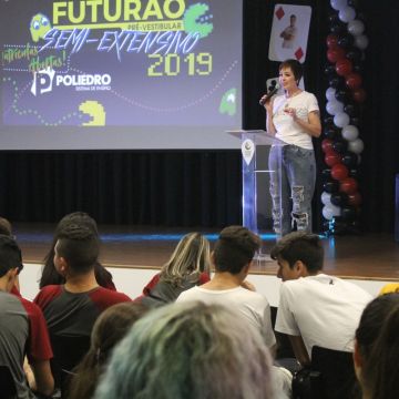 Aulão Futurão lota plateia em sábado de muito estudo
