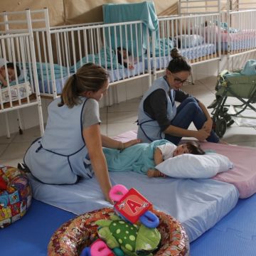 Crianças do CEI Sonho Mágico voltam às atividades em Forquilhinha