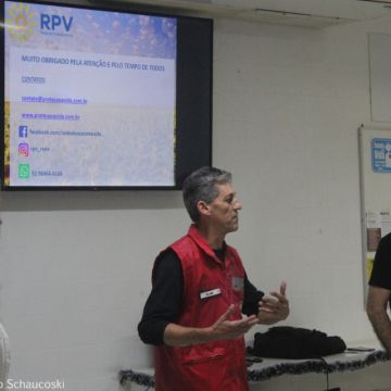 Profissionais de segurança recebem apoio emocional