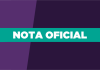 Nota Oficial