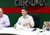 Salvaro sanciona leis que aprovam o diagnóstico socioambiental do leito do Rio Criciúma e aprimoram Áreas de Proteção Ambiental 