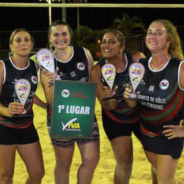 Em final remarcada, Amigas do Vôlei conquistam o bicampeonato de Vôlei do Grêmio Fronteira