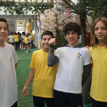 De casa nova e com instalações futuristas, Colégio Futurão recepciona alunos