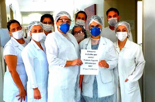 Quarentena Criativa: Pedi para que o leitor mandasse foto mostrando como está em casa