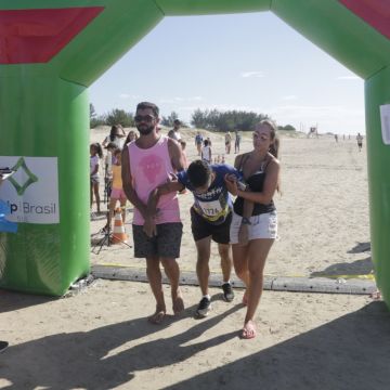 Emoção na Corrida Rústica