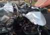 Homem morre preso às ferragens em rodovia