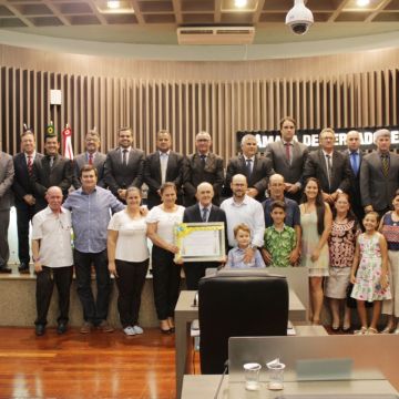 Eraldo Vieira é homenageado