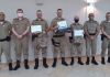 19º BPM homenageia policias militares vencedores do Valorem
