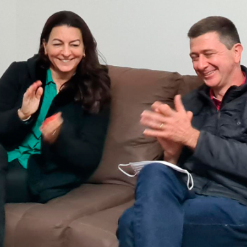 Gislaine Cunha terá Jeriel Isoppo como candidato a vice prefeito